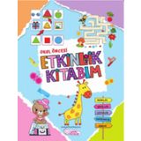 Pembe Patikler Okul öncesi Etkinlik Kitabım - Robotik Kodlama ve Dikkat Geliştirme - Çift Taraflı Kitap