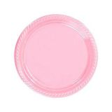 Pembe Plastik Tabak 22 cm