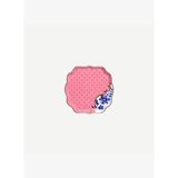 Pembe Porselen Çay Tabağı 10 cm