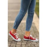 Pembe Potin Convers All Star Unisex Ayakkabı 10-3232-22UCONVERS - Kırmızı