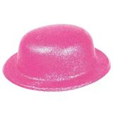 Pembe Renk Simli Melon Yuvarlak Parti Şapkası 24X26 Cm P146676s8073