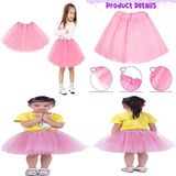 Pembe Renk Tütü Etek Bale Eteği Gösteri Eteği Çocuk Bebek Boy P143080s7544
