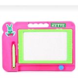Pembe Renk Yaz Sil Yazı Tahtası Mıknatıslı Manyetik Tahta 27X20 cm Eğlen-Öğren - yok
