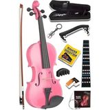 Pembe Renkli 1/2 Çocuk Kemanı, 8-10 Yaş Arası