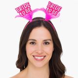Pembe Renkli Bride to Be Parti Tacı – Bekarlığa Veda Gecesi İçin 377A