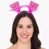Pembe Renkli Bride To Be Parti Tacı – Bekarlığa Veda Gecesi İçin Go53/04719