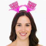 Pembe Renkli Bride To Parti Tacı – Bekarlığa Veda Gecesi İçin (5047)