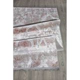 Pembe Renkli Füme Plus Parlak Kaymaz Yıkanabilir Halı 80 X 300