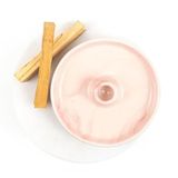 Pembe- Ritüel-Tütsü Başlangıç Seti-2 (1 Ad. Seramik Tütsülük + 30 Gr. Palo Santo Ağaç