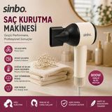 Pembe Saç Kurutma Makinesi 110.000 Rpm Sessiz Çalişma - 3 Hiz - Sicaklik Ayar Shd-1755 (5047)