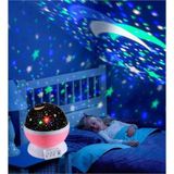 Pembe Star Master Otomatik Projeksiyon Gece Lambası