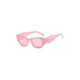 Pembe Tavon Vintage & Retro Güneş Gözlüğü