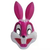 PEMBE TAVŞAN MASKESİ CADILAR BAYRAMI MASKESİ PİNK HALLOWEEN MASK KOSTÜM MASKESİ PEMBE TAVŞAN MASKESİ