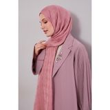 Pembe Tuğra Desen Grazia Şal