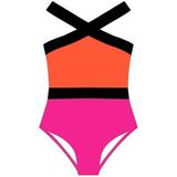 PEMBE-TURUNCU KIZ ÇOCUK MAYO DB200703CM