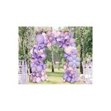 Pembe Ve Mor Kelebek Balonlar Arch Garland Kiti