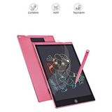 Pembe Writing Tablet LCD 12 Inç Dijital Kalemli Çizim Yazı Tahtası Pembe