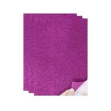 Pembe Yapışkanlı Simli Eva 35X50 Cm 3 Adet Simli Yapışkanlı Eva Süngeri Okul Kreş Anasınıfı Elişi Etkinlikleri Hobi