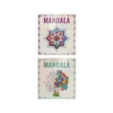Pembe Yayınevi Mandala Boyama Kitabı - Stres Önleyici 2 Kitap