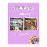 Pembe Yayınevi Mandala Boyama Kitabı - Yetişkinler İçin Mandala Boyama Kitabı - Gizemli Renkler Kitap Seti