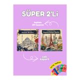 Pembe Yayınevi Mandala Boyama Kitabı - Yetişkinler İçin Mandala Boyama Kitabı - Süper Kitap Seti