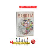 Pembe Yayınevi Yetişkinler İçin Mandala Orman Hayvanları