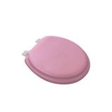 PEMBE YUMUŞAK KLOZET KAPAK BÜYÜK PUF 42x41 cm
