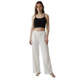 PEMBİŞ HOMEWEAR BÜRÜMCÜK ALT CROP ÜST PİJAMA TAKIMI