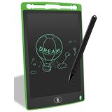 Pemendo 12" Büyük Boy Dijital Çocuk Yazı Tahtası Lcd Grafik Çizim Tableti yesil