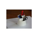 Pemini 3 Bölmeli Kalemlik 10 Cm