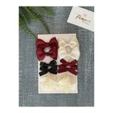 pempem bandana Kız bebek mini boy fiyonk detay Klips toka set