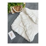 pempem bandana Kız Bebek Yenidoğan Fisto Battaniye, Kundak, Çok Amaçlı Örtü,100cx100cm ölçü Bebek Hediyelik