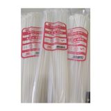 Pemsan 4.8X400 Plastik Cırt Kelepçe Kablo Bağı Beyaz (2 Paket 200adet)