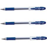 Penac Imza Kalemi Fx-1 M 1.0mm Mavi ( Üç Adet ) - Roller Kalem - Uç Kalınlığı