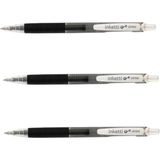 Penac Inketti - 0.5mm Cch-10 Black ( Üç Adet ) - Siyah - Jel Kalem - Uç Kalınlığı