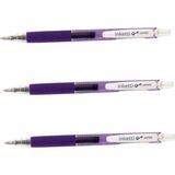 Penac Inketti - 0.5mm Cch-10 Violet ( Üç Adet ) - Mor - Jel Kalem - Uç Kalınlığı