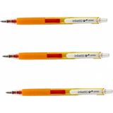Penac Inketti - 0.5mm Cch-10 Yellow ( Üç Adet ) - Sarı - Jel Kalem - Uç Kalınlığı