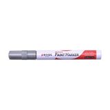 penac markör paint boya kalemi gümüş yuvarlak uçlu 2-4mm ot0140-sv (12 li paket) - Yok