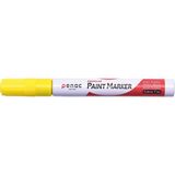 penac markör paint boya kalemi sarı yuvarlak uçlu 2-4mm ot0140-yl (12 li paket) - Yok