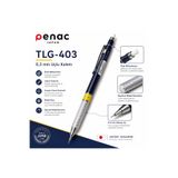Penac Tlg-403 Profesyonel Teknik Çizim Kalemi Metal Gövde Versatil Mekanik Uçlu Kalem Lacivert 0.3 Mm