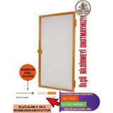 Pencere Menteşeli Sineklik Kahverengi, (En:60 BOY:130) (En:60 BOY:135) ÜRETİM İÇİN ÖLÇÜ BİLDİRİN