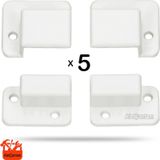 Pencere Sineklik Montaj Aparati (5 Takim 4 Lu Set) +Vida(10X20 Profillere Uygundur)