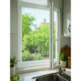 Pencere ve Balkon Için Tek Kanatlı Kolay Takılan Sineklik - Renkli - 1