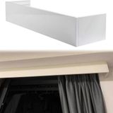 Pencereler için ayarlanabilir opak perde kutusu, tavan ve duvar için dekoratif panel, raylar veya çubukları yok, 1 ila 6 m arasında saptırıcı kapak çözümü (220 cm/7,2 ft)