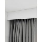 Pencereler için Karartma Saçağı - Dekoratif Duvara Monte Panel Kapak, Yatak Odası Cumba Pencereleri için Tavan/Duvar Çubuğu Bölmesi (5 m) - Şık Işık Engelleyici Perde