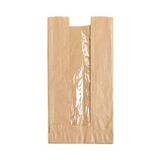 Pencereli Kraft Baget Ekmek Fırın Kese Kağıdı - Orta boy - 15 x 41 Cm. - 0.510 Kg. - Paket