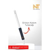 Pencil 1. Nesil / Pencil 2. Nesil / Pencil Usb-C / Pencil Pro Uyumlu Silikon Kalem Tutacağı - Siyah