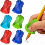 Pencil Grip Pinch Grip, Ergonomik Yazma Yardımı, Parlak Renkli Kalem Tutacakları, 6'lı, TPG-12706