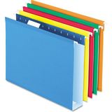 Pendaflex Ekstra Kapasiteli Askılı Dosya Klasörleri, Mektup Boyutu, Güçlendirilmiş, 5,5 cm Genişletme, Çeşitli Renkler, Kutu Başına 25 (4152X2 Asst) - 41 Delft Blue