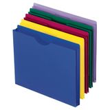 Pendaflex magnet Boyut ceketler, harf, Poly dosya, mavi/yeşil/mor/kırmızı/sarı, 10 Pro Pack (50990)